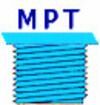 Filetage filtre MPT pour cartouche de filtration de remplacement